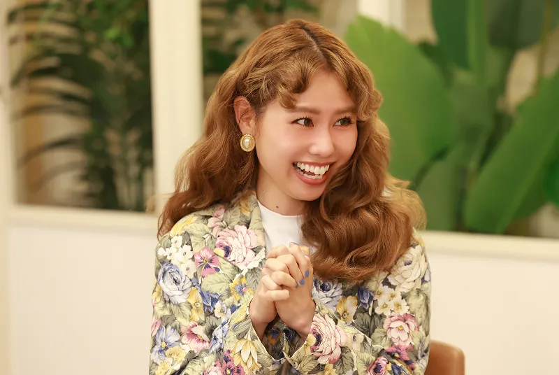 インタビューの様子