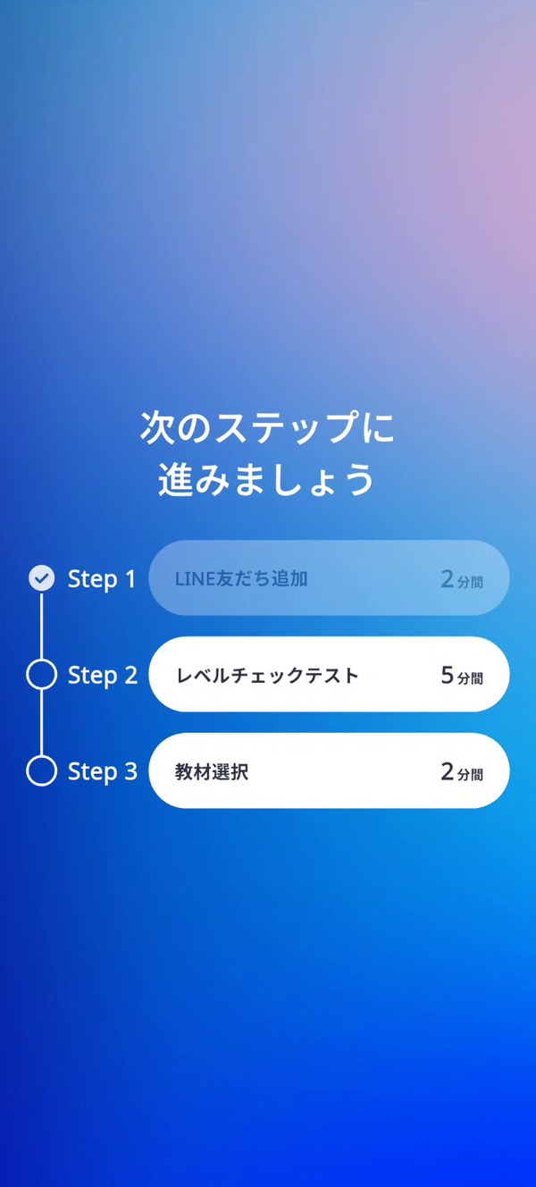次のステップへ